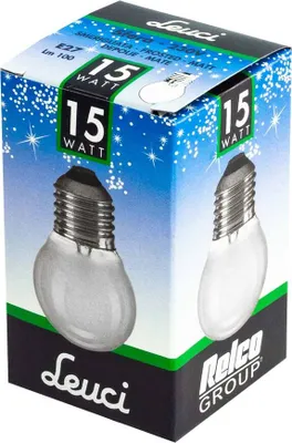 Produktbild von Leuci Glühbirne Tropfen 15W E27 MATT Glühlampe 15 Watt Glühbirnen warmweiß dimmbar
