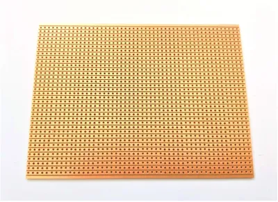 Streifenrasterplatine 95x127 mm, 4 Stück, Kupfer, für Prototyping