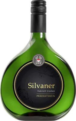 Produktbild von Franken Silvaner Prädikatswein Weißwein Trocken in Bocksbeutelflasche 750ml