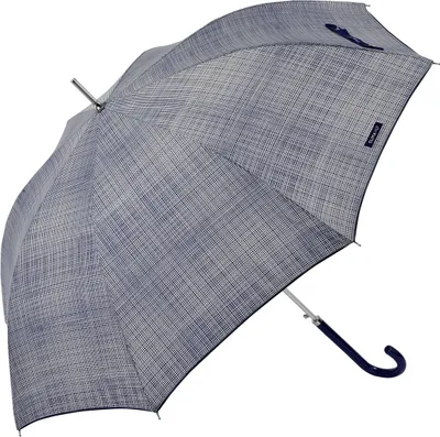 Produktbild von M & P Stockschirm Damen Automatik Country Style, Farbvariante:blau