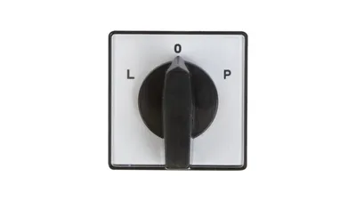 Image de Interrupteur à came L-0-P 3P 10A pour encastrement 4G10-11-U 63-840307-011