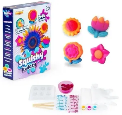 Produktbild von Kreatives Squishy-Set: Blumen für Kinder ab 5 Jahren