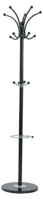 Immagine prodotto di Appendiabiti compatto, nero, 38 x 170,1 cm