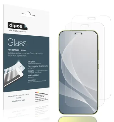 Immagine prodotto di 2x Pellicola Protettiva per Honor Magic9 Pro Max Protezione opaco Vetro Flessibile 9H dipos