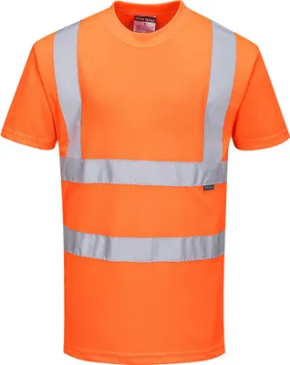 Image de Portwest RT23 T-shirt haute visibilité, RIS Orange taille 5XL