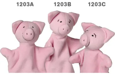 Zdjęcie produktu dla Świnka – bajkowa pacynka, A