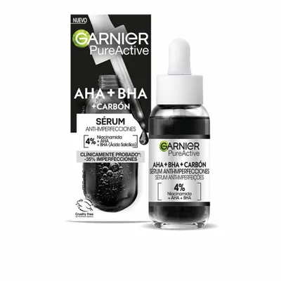 Obrázok produktu pre Garnier Pure Active Aha Bha Charcoal sérum proti nedokonalostiam 30ml