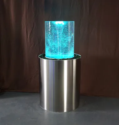 Immagine prodotto di Lampada da terra a LED, lampada da terra decorativa, lampada da tavolo, colonna d'acqua, colonna