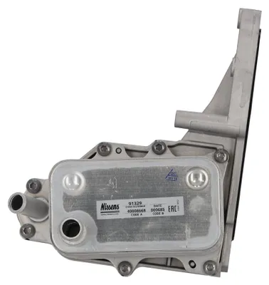 Produktbild von NISSENS 91329 Ölkühler Motoröl für FORD Transit Mk6 Kasten (V347, V348, FA) Transit Mk7 Kastenwagen (V363, FCD, FDD) Transit Mk6 Bus für LAND ROVER