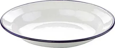Produktbild von Emaillierter tiefer Teller 22 cm
