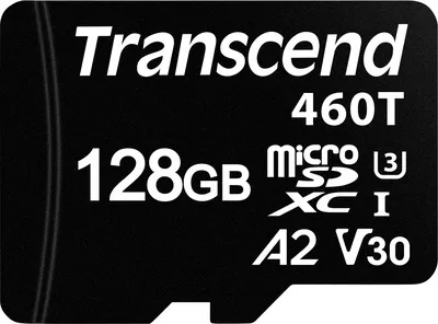 Produktbild von Transcend TS128GUSD460T-VS1 miniSD-Karte Retail 128 GB (TS128GUSD460T-VS1)