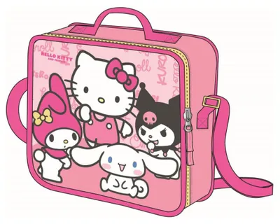 Obrázok produktu pre Hello Kitty a priatelia – 3D taška na desiatu