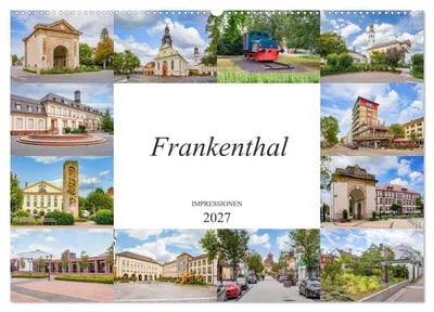Produktbild von Frankenthal Impressionen (Wandkalender 2027 DIN A2 quer), CALVENDO Monatskalender