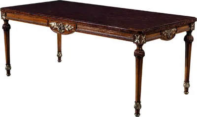 Luxus Barock Esstisch Braun Luxus Barock Küchentich Barock Esszimmermöbel Luxury Baroque Dining Table Brown Luxury Baroque Kitchen Table Baroque Dining Room Furniture