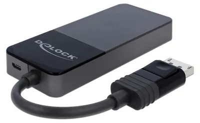 Produktbild von DELOCK 87737 - Splitter Displayport 1.4 Stecker> 3x Buchse (87737)