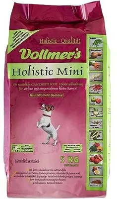 Produktbild von Vollmers Holistic Mini Hundefutter für Welpen & kleine Rassen 5kg