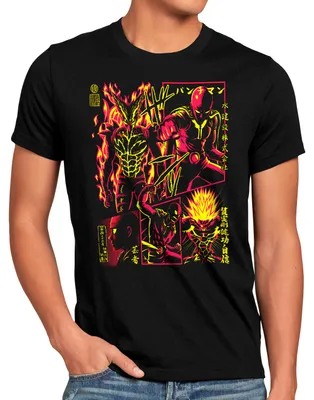 Produktbild von BaumwolleCloud Strong Punch Herren T-Shirt saitama one anime punch cosplay