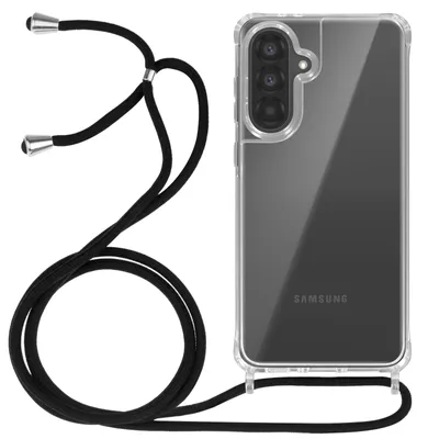 Immagine prodotto di Avizar, custodia in silicone con catena da 70 cm per Samsung Galaxy A37, trasparente