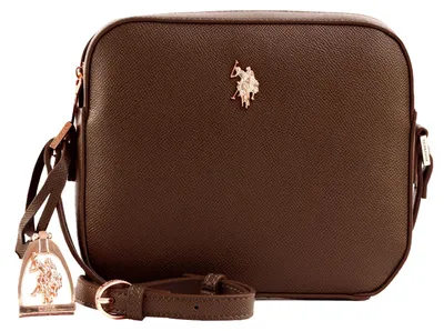 Image de U.S. POLO ASSN. sac à épaule bandoulière Jones Crossbody Bag Dark Brown marron foncé