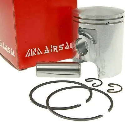 Image de Kit de piston Kolbensatz Airsal 50 ccm, diamètre 39,9 mm, pour Derbi Senda 50 DRD R Racing, modèles de 2002 à 2005