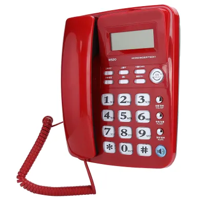 Produktbild von Festes drahtloses Tischtelefon, Tischtelefon für das Heimbüro, Festnetztelefon mit Freisprecheinrichtung, Telefon, Telefon mit Anruferidentifizierung, Telefon mit Freisprecheinrichtung