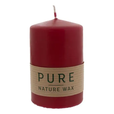 Produktbild von PURE Natural Wax Kerze - Karminrot 90x60