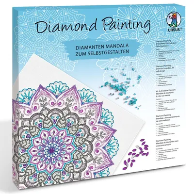 Produktbild von URSUS Diamond Painting Mandala Set 12