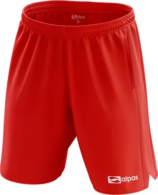 Produktbild von alpas Short Bermuda Sporthose TEAM Rot Gr. XXXS (116/128)
