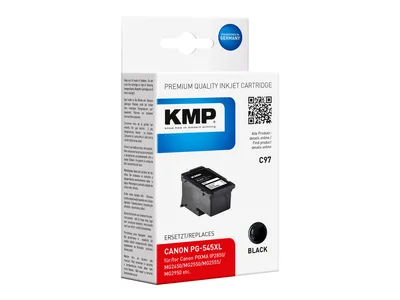 Obrázok produktu pre KMP C97, Čierna, Atrament na pigmentovej báze, 15 ml, 400 strany