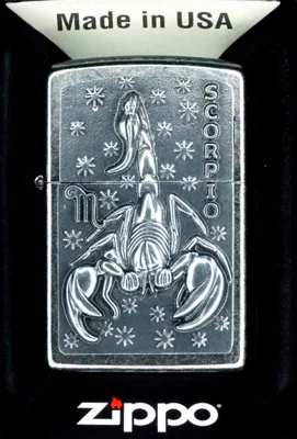 Produktbild von ZIPPO ZODIAC SCORPIO Feuerzeug Skorpion 2006498