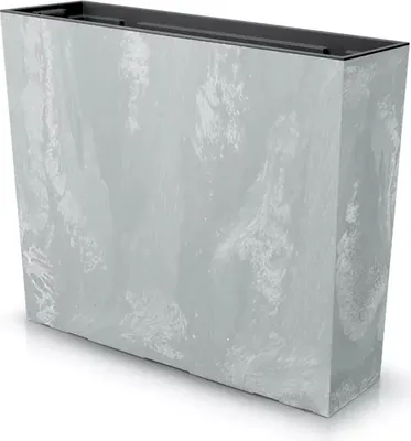 Produktbild von Wysokie pudełko z wkładką CORBI szare 58 cm