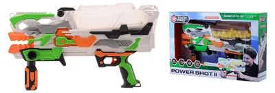 Produktbild von Tack Pro Power Shot II Spielzeugblaster mit 50 Bällen, 50 cm