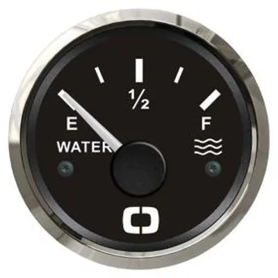 Zdjęcie produktu dla Woda poziom gauge10-180/240-33 ohm czarny/glossy Osculati 27.321.04