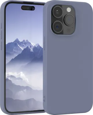 Produktbild von EAZY CASE - TPU Hülle für Apple iPhone 15 Pro, TPU Case stoßfeste Handyhülle, weiches Cover mit Kameraschutz, Silikonhülle in Blau