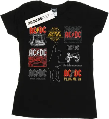 Produktbild von AC/DC - T-Shirt für Damen BI4544 (M) (Schwarz)