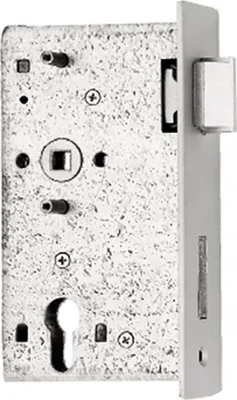 Produktbild von Alberts 412036 Ersatzschloss verzinkt für Schlosskasten 50 mm Dornmaß 65 mm
