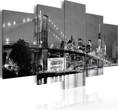 Produktbild von Modernes Wandbild 030202-12 (200x100) - 5 Teilig Bilder Fotografie auf Vlies Leiwnand Foto Bild Dekoration Wand Bilder Kunstruck