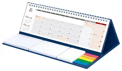 Produktbild von Tischkalender für 2027 mit Notizbereich im Maxi-Format