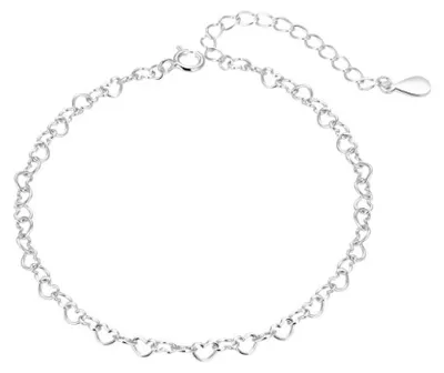 Image de AGN54/27 Collier cœur en argent