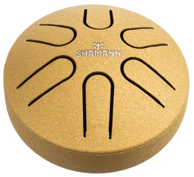 Obrázok produktu pre Shamann Mini drum 3'' 6 notes A5-pentatonic Gold Tongue Drum