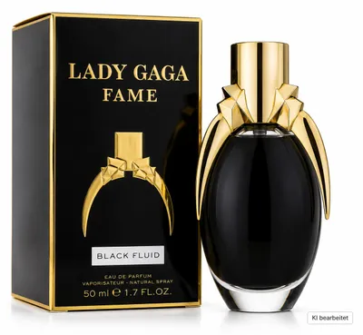 Produktbild von Lady Gaga Fame Black Fluid 50 ml Eau de Parfum Damen Vintage Neu Rarität Pour Femme – 50 ml