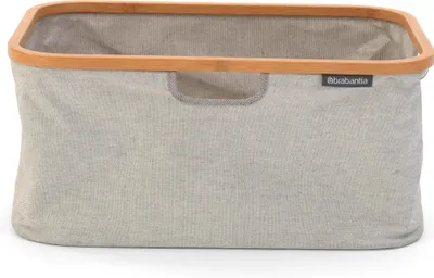 A single laundry basket is shown against a white background.