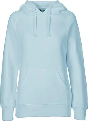 Produktbild von Neutral O83101 | Damen Hoodie / Kaputzenpulli / 100% Fairtrade-Baumwolle - Farbe: Light Blue - Größe: XXL