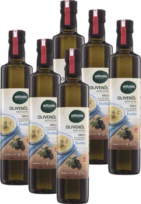 Produktbild von Naturata  Olivenöl Kreta PDO nativ extra (6 x 500 ml)