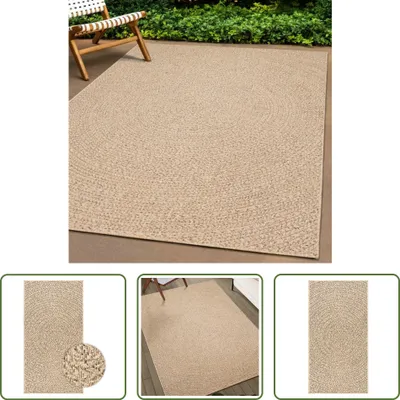 Produktbild von The Living Store Teppich ZIZUR 60x110 cm Jute-Optik Indoor und Outdoor
