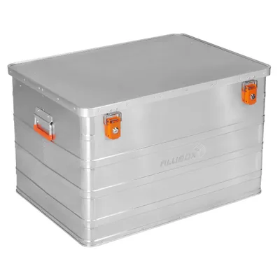 Produktbild von ALUBOX Alukiste - B184 - Campingkiste abschließbar mit Deckel - 184 Liter