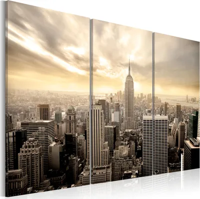 Produktbild von Modernes Wandbild 9020130 (120x80) - 3 Teilig Bilder Fotografie auf Vlies Leinwand Foto Bild Dekoration Wand Bilder Kunstdruck