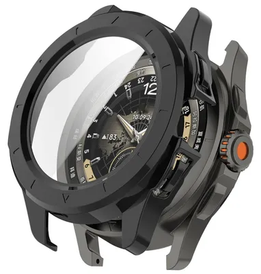 Produktbild von Für Xiaomi Watch S4 Sport Kunststoff Watch Hülle + Tempered 9H Glas Schwarz