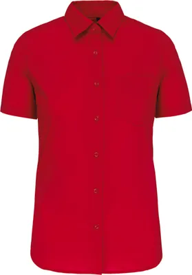 Produktbild von Kariban Popeline-Kurzarmhemd Baumwollpolyester pflegeleicht für Damen