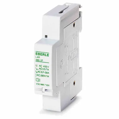 Productafbeelding van Eberle Controls Eberle LAR 46537 - Wit - 5,7 A - 2,5 - 16 mm² - 230 - 400 V - 4 VA - 90 g
